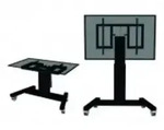 "Neomounts PLASMA-M2500TBLACK TV-Rollwagen Motorisiert, Mit Fernbedienung 106,7...