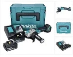 Makita DGA 521 RTX1J Akku Winkelschleifer 18 V 125 mm X-LOCK Brushless + 2x...