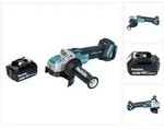 Makita DGA 521 G1X1 Akku Winkelschleifer 18 V 125 mm X-LOCK Brushless + 1x Akku...