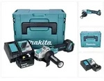 Makita DGA 521 RT1X1J Akku Winkelschleifer 18 V 125 mm X-LOCK Brushless + 1x...