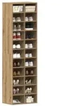 vidaXL Schuhschrank Artisan-Eiche 54x34x183 cm Holzwerkstoff