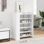 vidaXL Schuhschrank Wei&szlig; 74,5x37,5x100 cm Holzwerkstoff