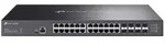 Omada 24-Port 10GBASE-T L2+ Managed Switch mit 8 x 10GE SFP