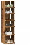 vidaXL Schuhschrank Altholz-Optik 28x27x102 cm Holzwerkstoff
