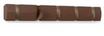 318850-1227 - FLIP 5 Wandhaken, walnuss/gold