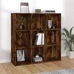 vidaXL B&uuml;cherschrank R&auml;uchereiche 98x29x97,5 cm