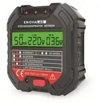 ENOVALAB Steckdosentester, SDT0020, mit RCD-Test und Display