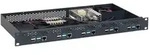 "Rackmount.IT PI-RACK RM-PI-T1 - Rackmontagesatz - mit Stromversorgung - Schwarz, RAL