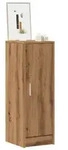 vidaXL Schuhschrank Artisan-Eiche 32x35x92 cm Holzwerkstoff