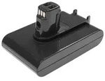 EXTENSILO Akku kompatibel mit Dyson DC30, DC30 White, DC35 Staubsauger (2500mAh,