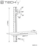 TECHly ICA-PLW 01 - Befestigungskit (Wandmontage, VESA-Adapter, Tastatur / Maus