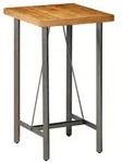 vidaXL Bartisch Recyceltes Massivholz Teak 60x60x107 cm