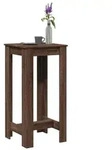 vidaXL Bartisch Braun Eichen-Optik 51x50x103,5 cm Holzwerkstoff