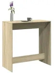 vidaXL Bartisch Sonoma-Eiche 102x50x103,5 cm Holzwerkstoff