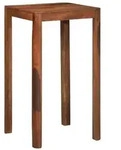 vidaXL Bartisch 60x60x107 cm Massivholz Akazie