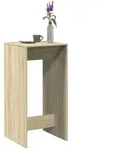 vidaXL Bartisch Sonoma-Eiche 51x50x103,5 cm Holzwerkstoff