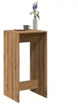 vidaXL Bartisch Artisan-Eiche 51x50x103,5 cm Holzwerkstoff