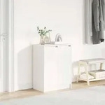 vidaXL Schuhschrank Wei&szlig; 57x34x76 cm Holzwerkstoff