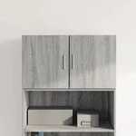 vidaXL Wandschrank Grau Sonoma 70x42,5x40 cm Holzwerkstoff