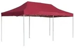 vidaXL Profi-Partyzelt Faltbar Aluminium 6&times;3 m Weinrot