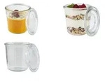 APS Weck-Glas mit Deckel, Sturz-Form, 140 ml, 12er Set