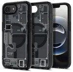 Spigen Ultra Hybrid MagSafe Case iPhone 16e Zero One - Schwarz