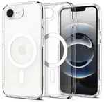 Spigen Ultra Hybrid MagSafe iPhone 16e H&uuml;lle - Wei&szlig;, Durchscheinend