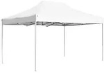 vidaXL Profi-Partyzelt Faltbar Aluminium 4,5x3 m Wei&szlig;