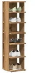 vidaXL Schuhschr&auml;nke 2 Stk. Artisan-Eiche 28x27x102 cm Holzwerkstoff
