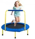 VEVOR Trampolin Gartentrampolin 810x920x920 mm, Klappabrer Trampolin Mini 60 kg
