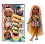Rainbow High Hair Chalk & Style Doll Meline 28cm Puppe Regenbogen Goldfarben 4+