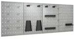 vidaXL Werkzeugwand 4 Stk. 40&times;58 cm Stahl