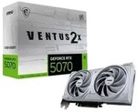 MSI RTX5070 Ventus 2X OC White 12GB GDDR HDMI 3xDP