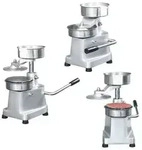 vidaXL Hamburgerpresse mit 500 Trennpapieren Aluminium 13 cm