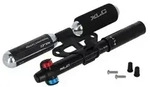 XLC MTB CO2-Mini-Kombipumpe schwarz, inkl. 2 x 25g Patronen DV/SV/AV, schwarz...