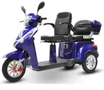 ECO ENGEL 503 Blau, 25 km/h Dreirad Roller