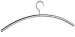 ALCO Kleiderb&uuml;gel 2859 42,5x15,5x1,5cm Metall silber
