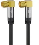 Goobay Antennen, SAT Anschlusskabel [1x F-Stecker - 1x F-Stecker] 3.00 m 135 dB