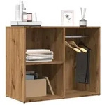 vidaXL Ankleideschrank Artisan Eiche 80x40x65 cm Holzwerkstoff