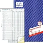 Formularbuch Kassenabrechnung A4 mit MwSt.-Spalte 2x40 Blatt mit Ausf&uuml;llhilfe