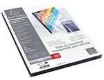 Exacompta 100er Pack Einbanddeckel aus PVC 150&mu;, f&uuml;r DIN A4 - Kristall - 42741E