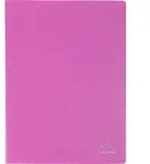 Exacompta 20x Sichtmappe PP 500&mu; + 20 glatten H&uuml;llen transluzent A4 Rosa...