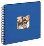 Spiralalbum Fun royalblau, 30X30 cm