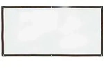 vidaXL Transparente Plane mit &Ouml;sen 1x2 m Polyethylen