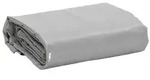 vidaXL Abdeckplane Grau 3x3 m 650 g/m2