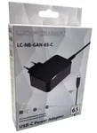 LC-POWER - Netzteil Notebook-Netzteil LC-NB-GaN-65-C 65W - PC-/Server Netzteil - USB