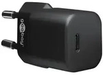 GOOBAY USB-Lader 59715, 3 A, 30 W, USB-C PD, nano, schwarz