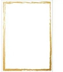 "sigel Design-Papier "Golden frame", DIN A4, 200 g/qm"