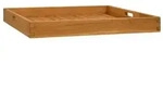vidaXL Serviertablett 60x60 cm Massivholz Teak