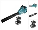 Makita DUB 362 T 2x18 Volt Akku Laubbl&auml;ser Akku-Gebl&auml;se + 2x 5 Ah Akku - ohne